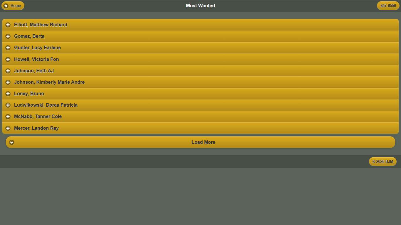 Most Wanted - Barry County Sheriff MO